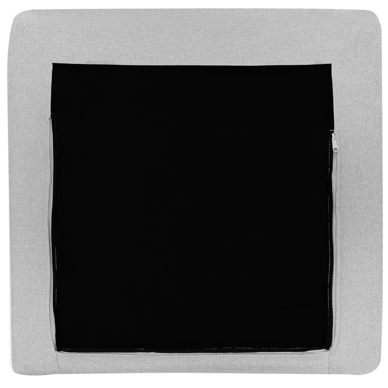 Divaani Sievoz - Harmaa, musta/Oikeakätinen - Huonekalut - Tuoli & nojatuoli - Nojatuoli & lepotuoli - Makuutuoli & divaanituoli