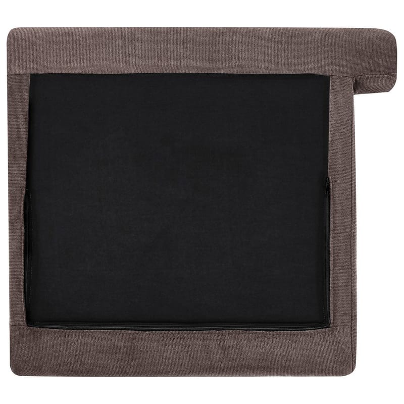 Divaani Sievoz - Ruskea, Musta/Oikealle - Huonekalut - Tuoli & nojatuoli - Nojatuoli & lepotuoli - Makuutuoli & divaanituoli