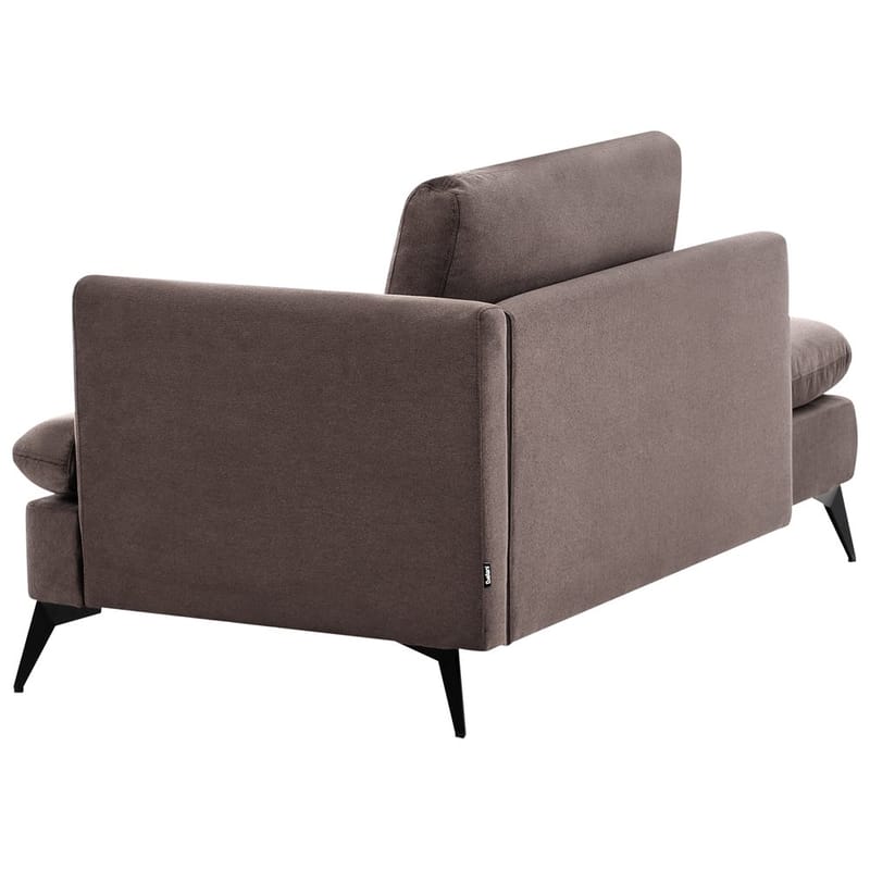 Divaani Sievoz - Ruskea, Musta/Oikealle - Huonekalut - Tuoli & nojatuoli - Nojatuoli & lepotuoli - Makuutuoli & divaanituoli