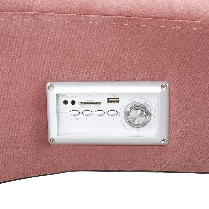 Divaani Simorre - Rosa, musta, hopea - Huonekalut - Tuoli & nojatuoli - Nojatuoli & lepotuoli - Makuutuoli & divaanituoli