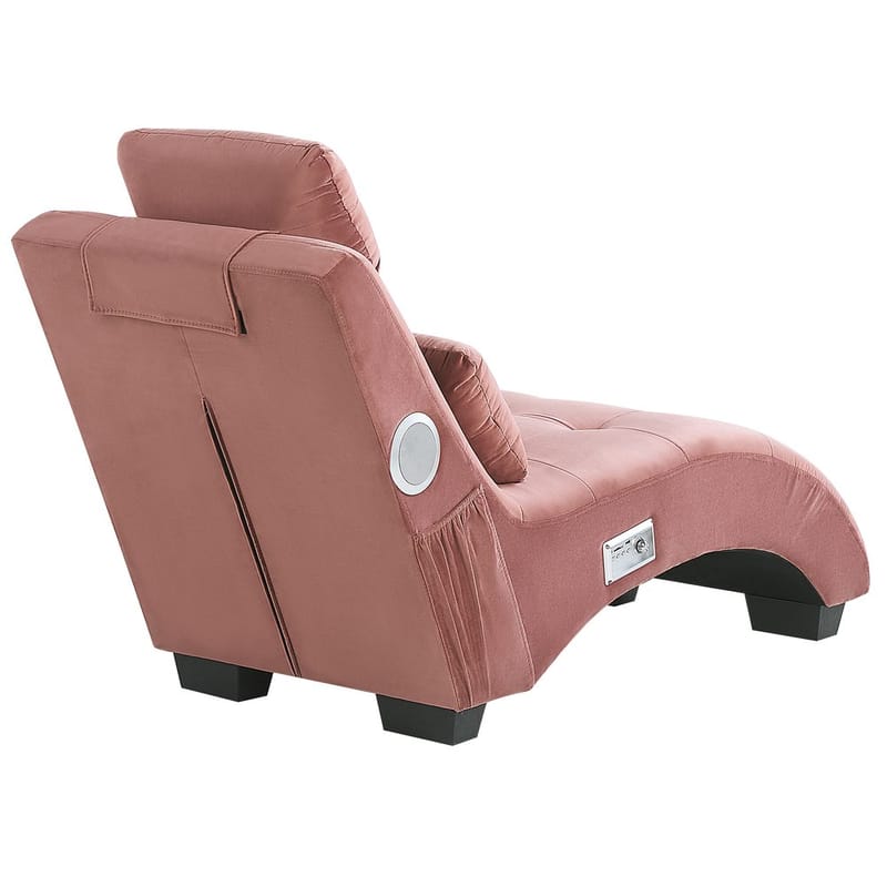 Divaani Simorre - Rosa, musta, hopea - Huonekalut - Tuoli & nojatuoli - Nojatuoli & lepotuoli - Makuutuoli & divaanituoli