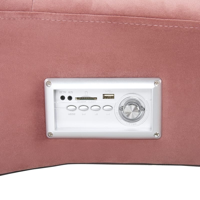 Divaani Simorre - Rosa, musta, hopea - Huonekalut - Tuoli & nojatuoli - Nojatuoli & lepotuoli - Makuutuoli & divaanituoli