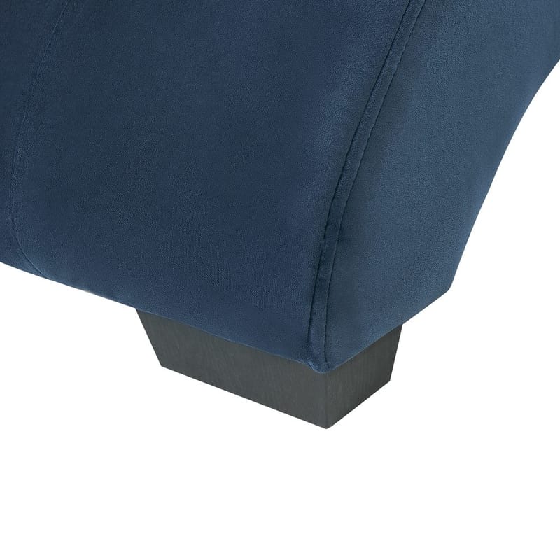 Divaani Simorre - Sininen, musta, hopea - Huonekalut - Tuoli & nojatuoli - Nojatuoli & lepotuoli - Makuutuoli & divaanituoli