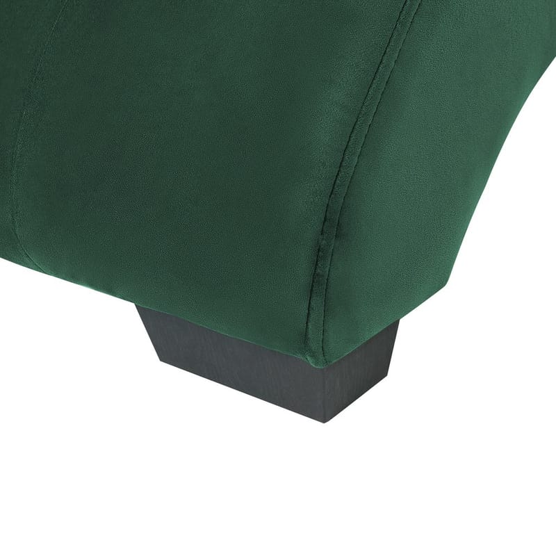 Divaani Simorre - Vihreä, musta, hopea - Huonekalut - Tuoli & nojatuoli - Nojatuoli & lepotuoli - Makuutuoli & divaanituoli