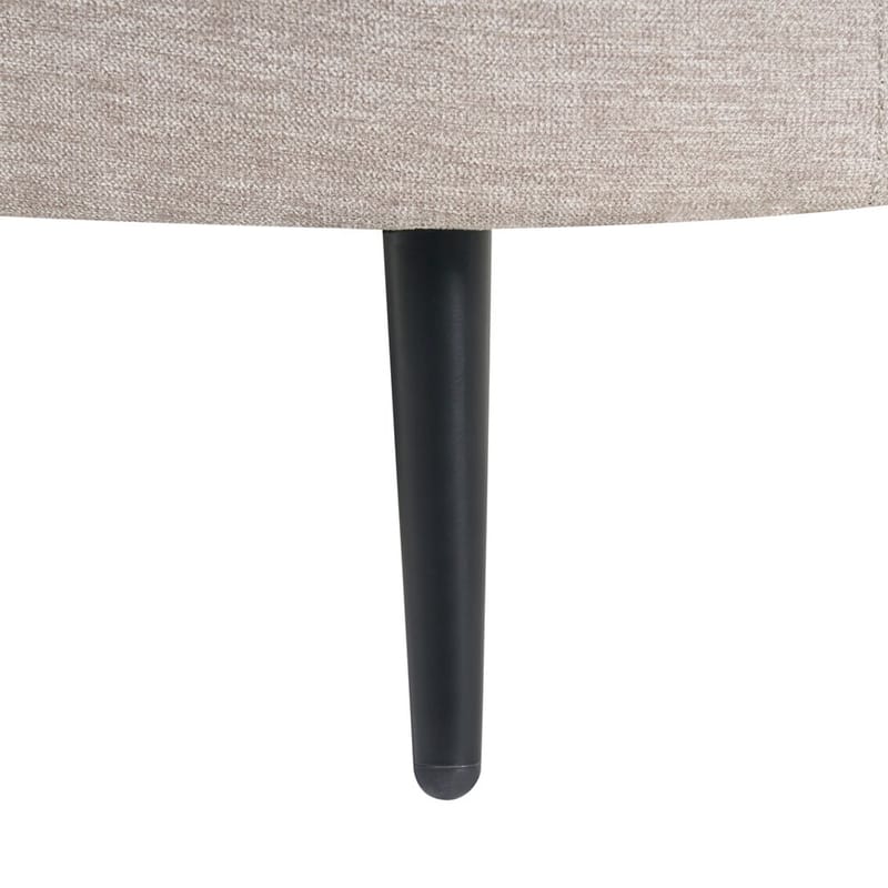 Divaani Valreas - Beige, musta/Oikeakätinen - Huonekalut - Tuoli & nojatuoli - Nojatuoli & lepotuoli - Makuutuoli & divaanituoli