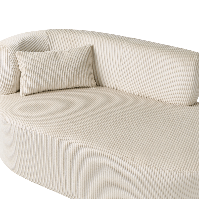 Divaani Vanvey, vasenkätinen - Vaalea beige - Huonekalut - Sohva - Sohvasängyt