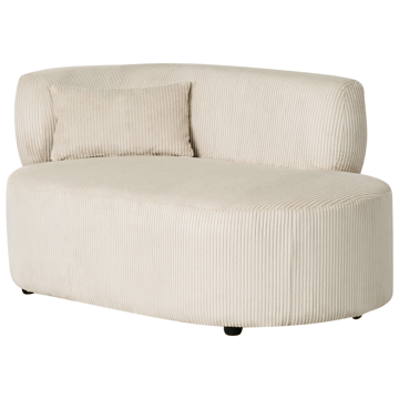 Divaani Vanvey, vasenkätinen - Vaalea beige - Huonekalut - Sohva - Sohvasängyt