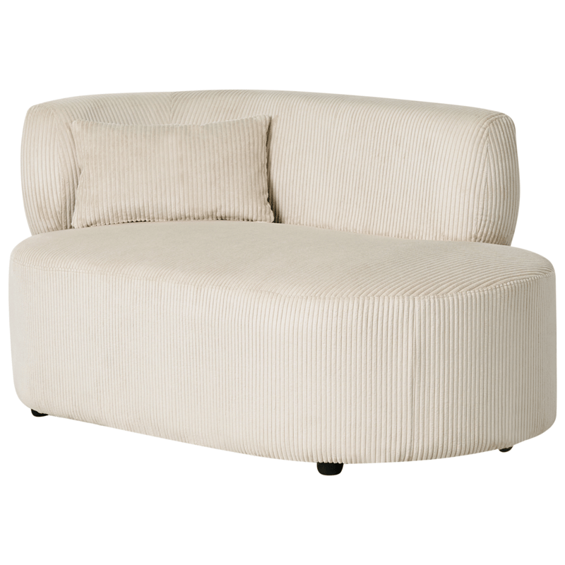 Divaani Vanvey, vasenkätinen - Vaalea beige - Huonekalut - Sohva - Sohvasängyt