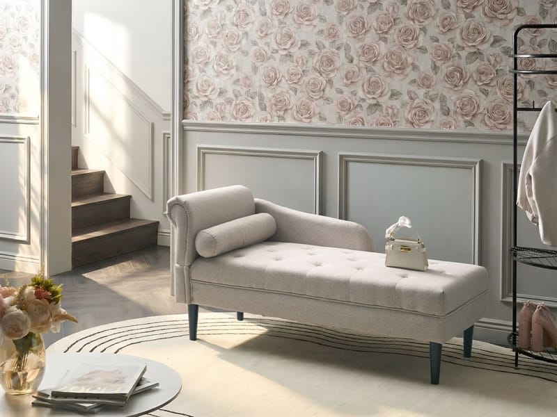 Divaani Yvoire vasenkätinen - Beige - Huonekalut - Sohva - Sohvasängyt