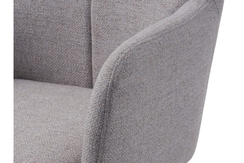 Dominique Recliner-nojatuoli - Vaaleanharmaa - Huonekalut - Tuoli & nojatuoli - Nojatuoli & lepotuoli - Nojatuoli rahilla