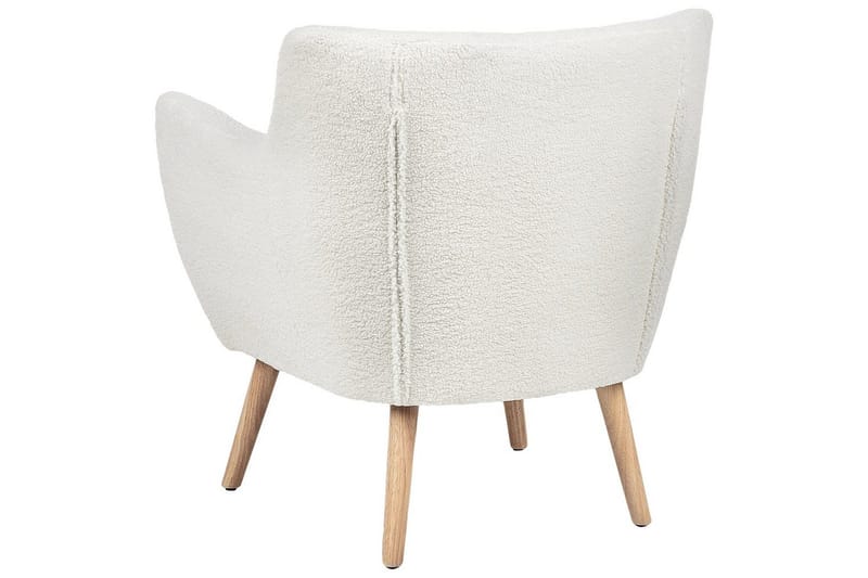 Nojatuoli Drammen Valkoinen/vaalea puu - Valkoinen/vaalea puu - Huonekalut - Tuoli & nojatuoli - Nojatuoli & lepotuoli - Klubituolit