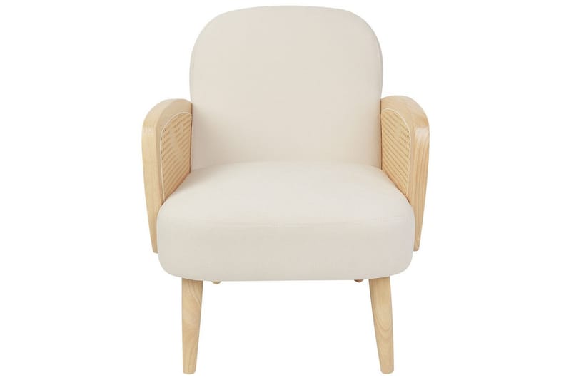 Nojatuoli Dvenberg - Beige, vaalea puu - Huonekalut - Tuoli & nojatuoli - Nojatuoli & lepotuoli