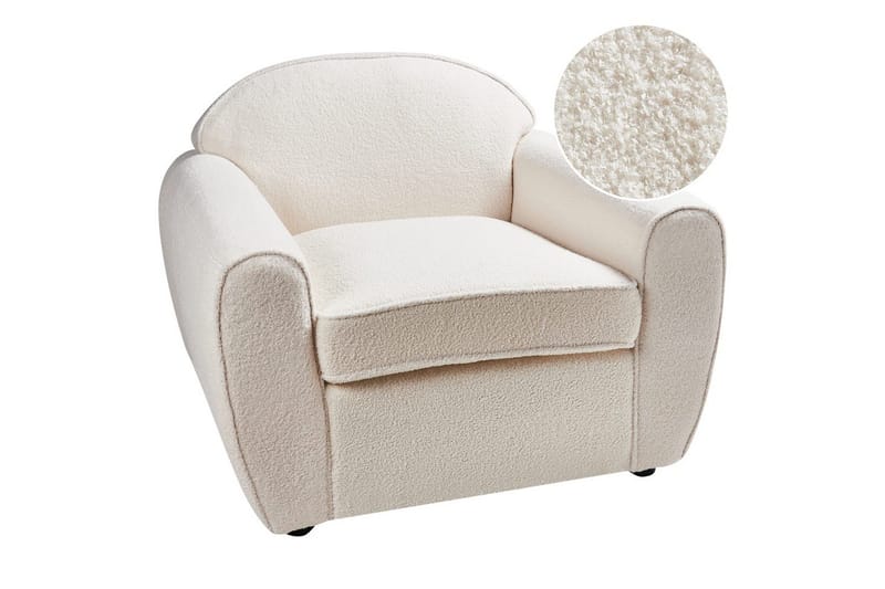 Nojatuoli Ellede - Beige - Huonekalut - Tuoli & nojatuoli - Nojatuoli & lepotuoli