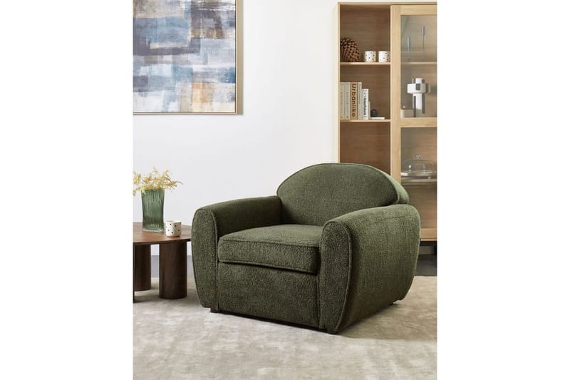 Nojatuoli Ellede - Vihreä - Huonekalut - Tuoli & nojatuoli - Nojatuoli & lepotuoli