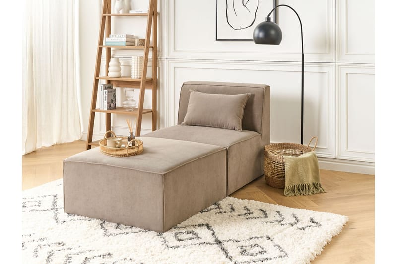 Fabjerg Lepotuoli 83 cm - Beige - Huonekalut - Tuoli & nojatuoli - Nojatuoli & lepotuoli - Makuutuoli & divaanituoli