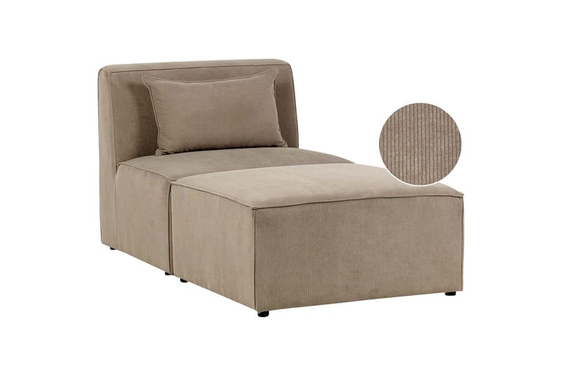 Fabjerg Lepotuoli 83 cm - Beige - Huonekalut - Tuoli & nojatuoli - Nojatuoli & lepotuoli - Makuutuoli & divaanituoli