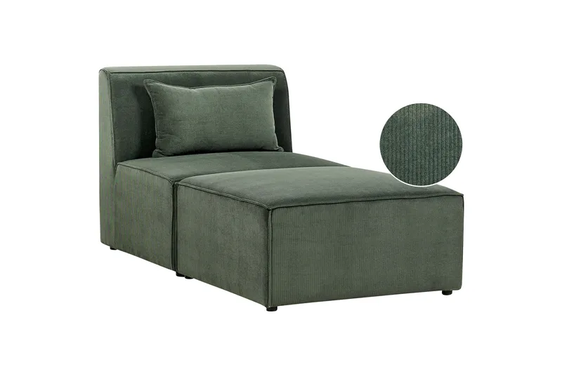 Fabjerg Lepotuoli 83 cm - Vihreä - Huonekalut - Tuoli & nojatuoli - Nojatuoli & lepotuoli - Makuutuoli & divaanituoli