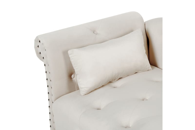 Frostorp Lepotuoli 152 cm - Beige/Musta - Huonekalut - Tuoli & nojatuoli - Nojatuoli & lepotuoli - Makuutuoli & divaanituoli