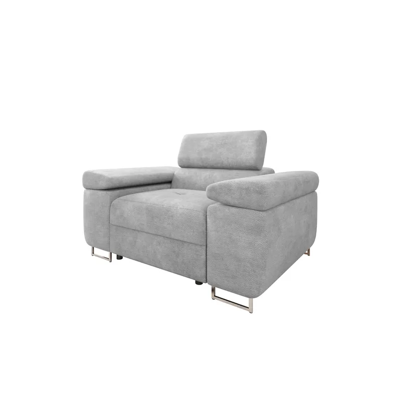 Gabina-nojatuoli, harmaa