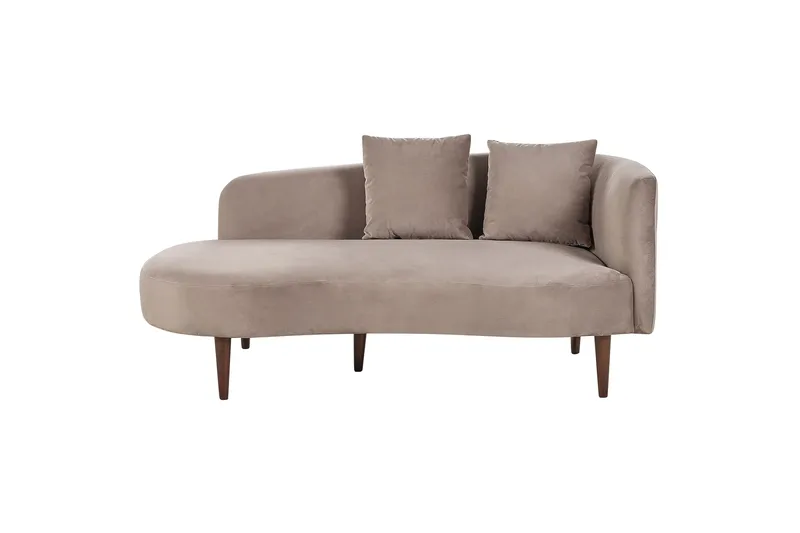 Gabriell Lepotuoli 168 cm Oikealta - Beige - Huonekalut - Tuoli & nojatuoli - Nojatuoli & lepotuoli - Makuutuoli & divaanituoli