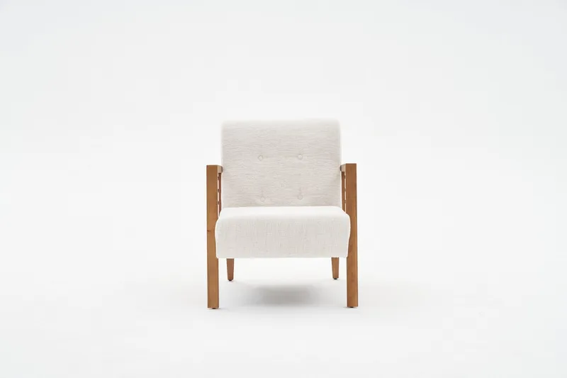 Nojatuoli Geenvale - Kermanvärinen - Huonekalut - Tuoli & nojatuoli - Nojatuoli & lepotuoli