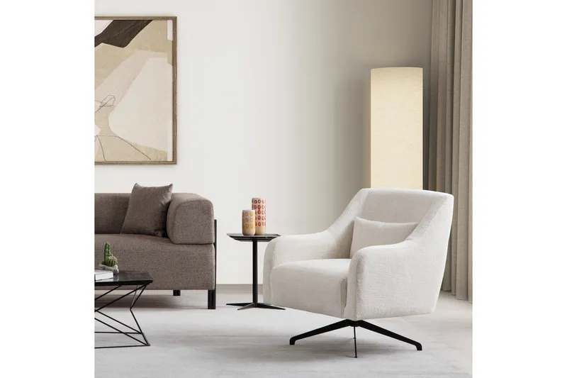 Nojatuoli Gio - Valkoinen - Huonekalut - Tuoli & nojatuoli - Nojatuoli & lepotuoli