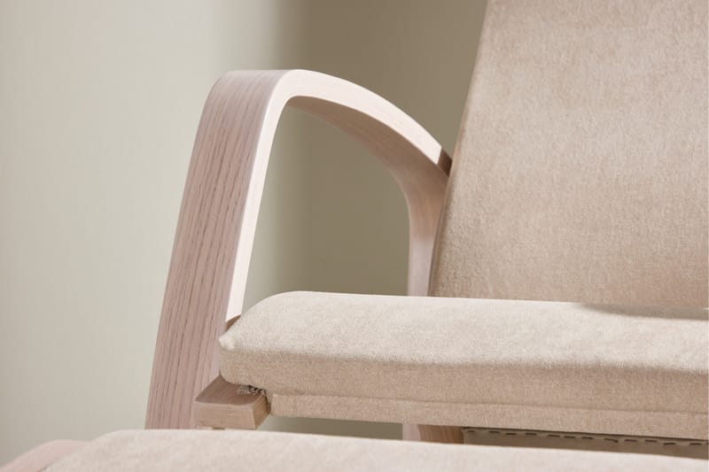 Nojatuoli Grötö - Vaaleanharmaa - Huonekalut - Tuoli & nojatuoli - Nojatuoli & lepotuoli