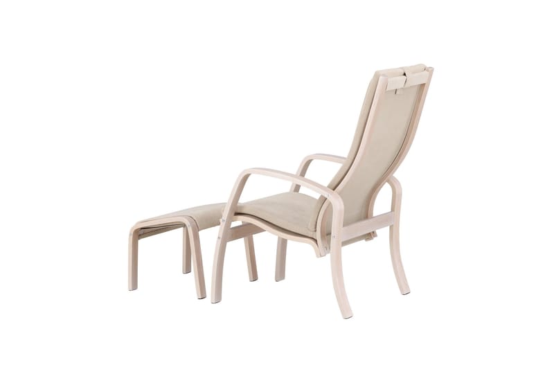 Nojatuoli Grötö - Vaaleanharmaa - Huonekalut - Tuoli & nojatuoli - Nojatuoli & lepotuoli