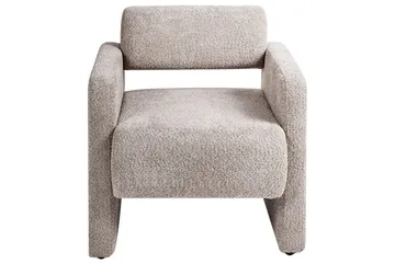 Nojatuoli Hallsberg - Beige - Huonekalut - Tuoli & nojatuoli - Nojatuoli & lepotuoli
