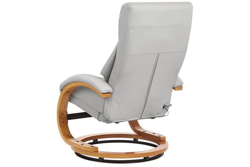 Hierontatuoli Force - Harmaa, vaalea puu - Huonekalut - Tuoli & nojatuoli - Nojatuoli & lepotuoli - Hierontatuolit