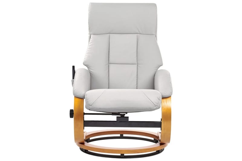 Hierontatuoli Force - Harmaa, vaalea puu - Huonekalut - Tuoli & nojatuoli - Nojatuoli & lepotuoli - Hierontatuolit