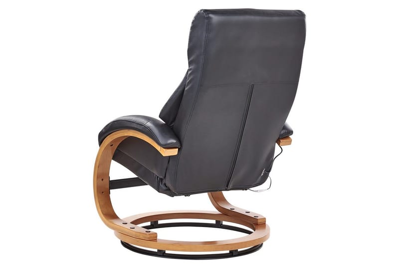 Hierontatuoli Force - Musta, vaalea puu - Huonekalut - Tuoli & nojatuoli - Nojatuoli & lepotuoli - Hierontatuolit