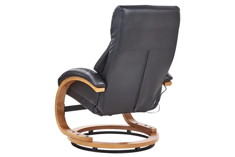 Hierontatuoli Force - Musta, vaalea puu - Huonekalut - Tuoli & nojatuoli - Nojatuoli & lepotuoli - Hierontatuolit