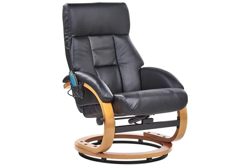 Hierontatuoli Force - Musta, vaalea puu - Huonekalut - Tuoli & nojatuoli - Nojatuoli & lepotuoli - Hierontatuolit