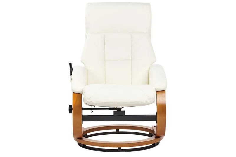 Hierontatuoli Force - Valkoinen, vaalea puu - Huonekalut - Tuoli & nojatuoli - Nojatuoli & lepotuoli - Hierontatuolit