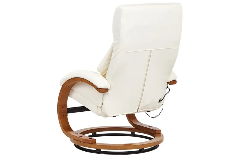 Hierontatuoli Force - Valkoinen, vaalea puu - Huonekalut - Tuoli & nojatuoli - Nojatuoli & lepotuoli - Hierontatuolit