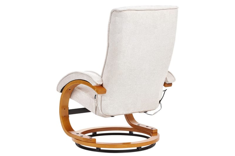 Hierontatuoli Hero - Vaaleanbeige, vaaleaa puuta - Huonekalut - Tuoli & nojatuoli - Nojatuoli & lepotuoli - Hierontatuolit