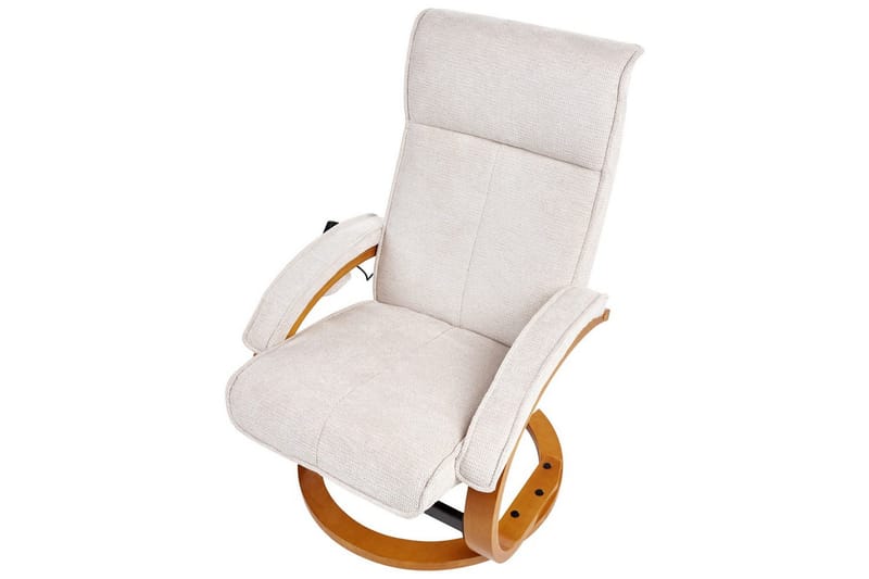 Hierontatuoli Hero - Vaaleanbeige, vaaleaa puuta - Huonekalut - Tuoli & nojatuoli - Nojatuoli & lepotuoli - Hierontatuolit