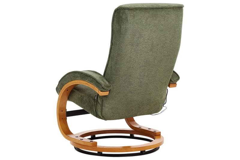 Hierontatuoli Hero - Vihreä, vaalea puu - Huonekalut - Tuoli & nojatuoli - Nojatuoli & lepotuoli - Hierontatuolit