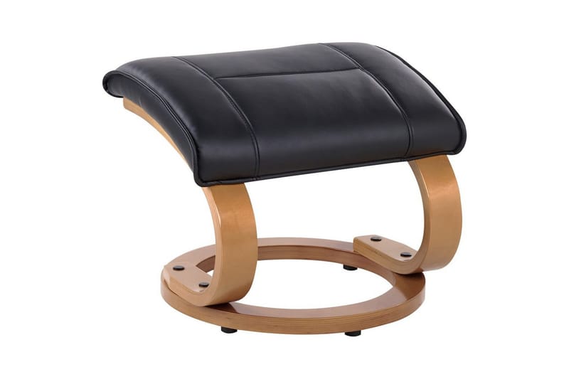 Hierontatuoli Majestic - Musta, vaalea puu - Huonekalut - Tuoli & nojatuoli - Nojatuoli & lepotuoli - Hierontatuolit