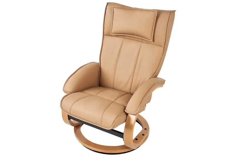 Hierontatuoli Majestic - Ruskea, vaalea puu - Huonekalut - Tuoli & nojatuoli - Nojatuoli & lepotuoli - Hierontatuolit