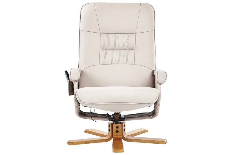 Hierontatuoli Relaxpro - Beige, Vaalea puu - Huonekalut - Tuoli & nojatuoli - Nojatuoli & lepotuoli - Hierontatuolit