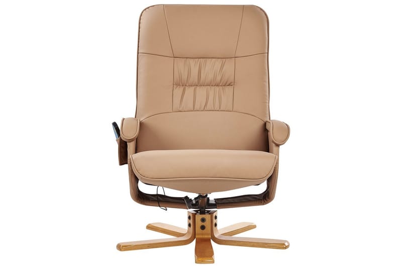 Hierontatuoli Relaxpro - Ruskea, vaalea puu - Huonekalut - Tuoli & nojatuoli - Nojatuoli & lepotuoli - Hierontatuolit