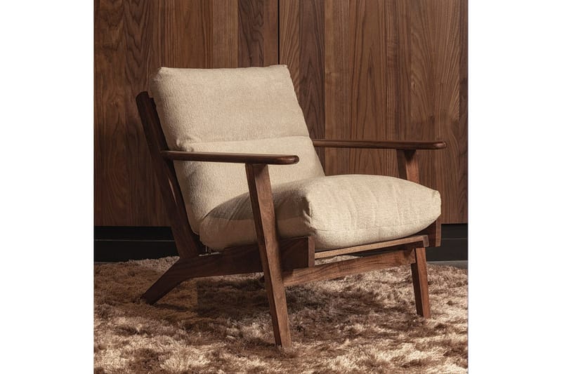 Nojatuoli Houston - Luonnollinen - Huonekalut - Tuoli & nojatuoli - Nojatuoli & lepotuoli