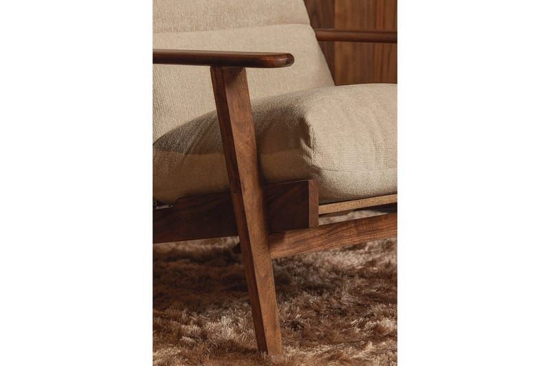 Nojatuoli Houston - Luonnollinen - Huonekalut - Tuoli & nojatuoli - Nojatuoli & lepotuoli