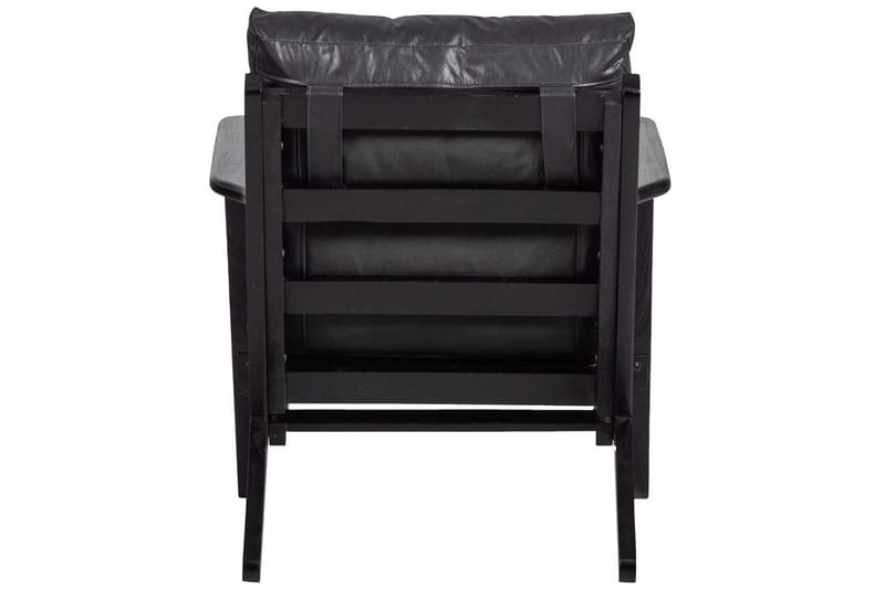 Nojatuoli Houston - Musta - Huonekalut - Tuoli & nojatuoli - Nojatuoli & lepotuoli