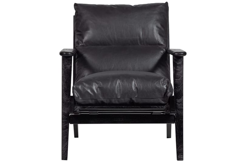 Nojatuoli Houston - Musta - Huonekalut - Tuoli & nojatuoli - Nojatuoli & lepotuoli