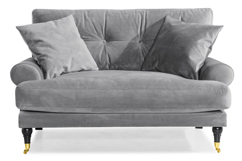Loveseat Webber - Turkoosi - Huonekalut - Tuoli & nojatuoli - Nojatuoli & lepotuoli