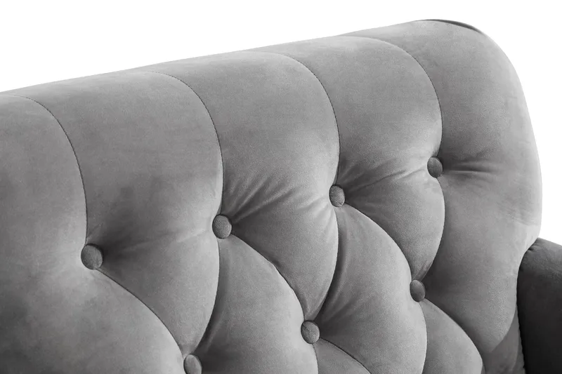 Nojatuoli New Castle - Hopeanharmaa - Huonekalut - Tuoli & nojatuoli - Nojatuoli & lepotuoli - Howard-nojatuolit