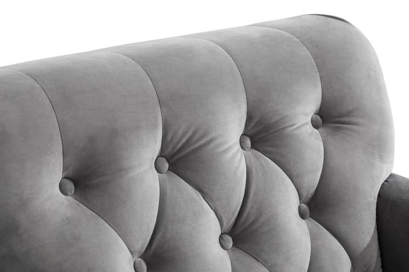 Nojatuoli New Castle - Hopeanharmaa - Huonekalut - Tuoli & nojatuoli - Nojatuoli & lepotuoli - Howard-nojatuolit